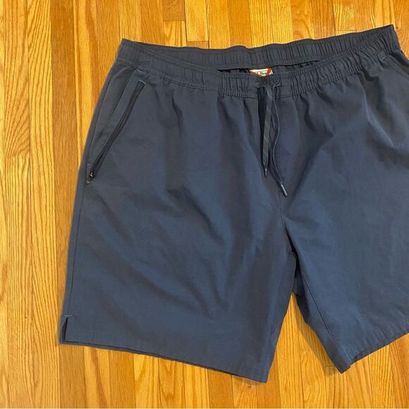 L.L. Bean Multisport Shorts men's xxl navy blue athletic drawstring - Picture 3 of 15